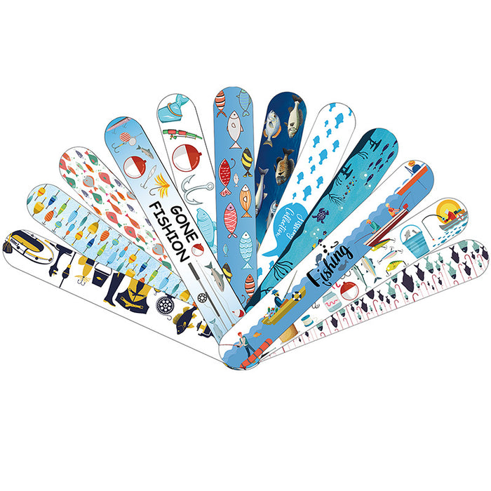 Wholesale random 10pcs/set Fishing ring pvc bracelet decorative wrist band