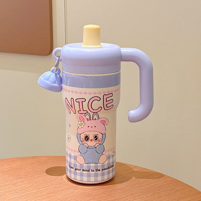 Wholesale Cartoon Large Capacity Insulated Stainless Steel Mug