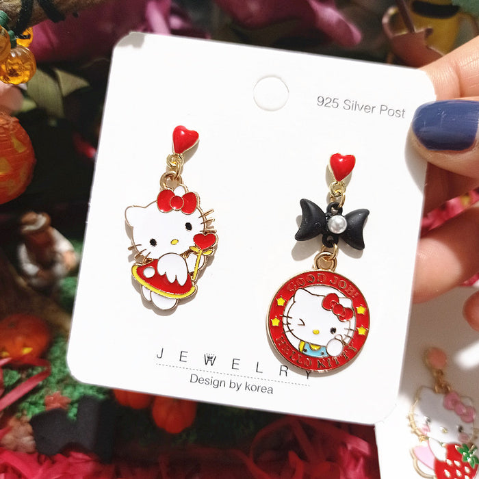 Wholesale Cartoon Alloy Cute and Funny Earrings JDC-ES-Xingj054