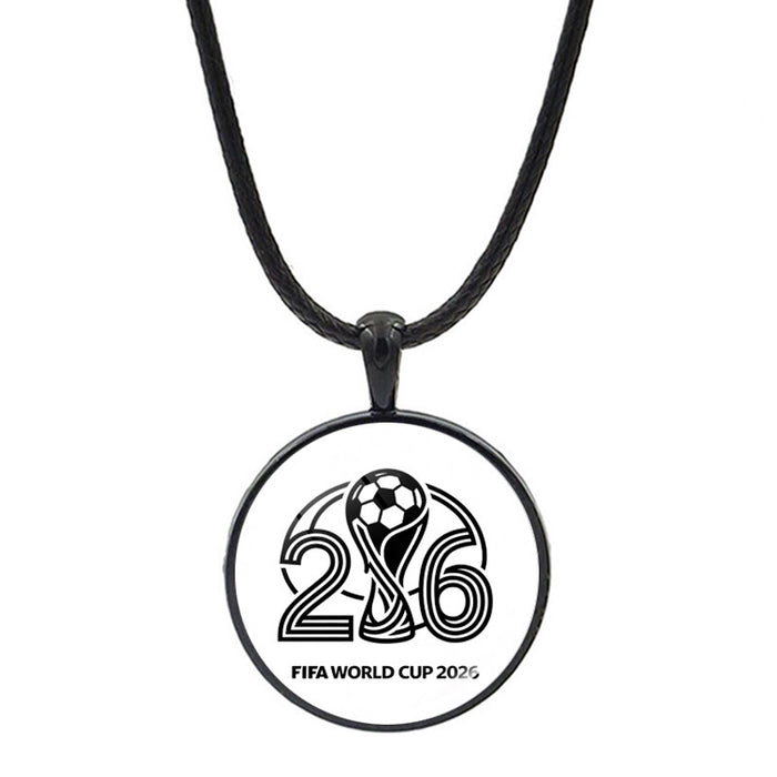 Wholesale World Cup Football Necklace Accessories