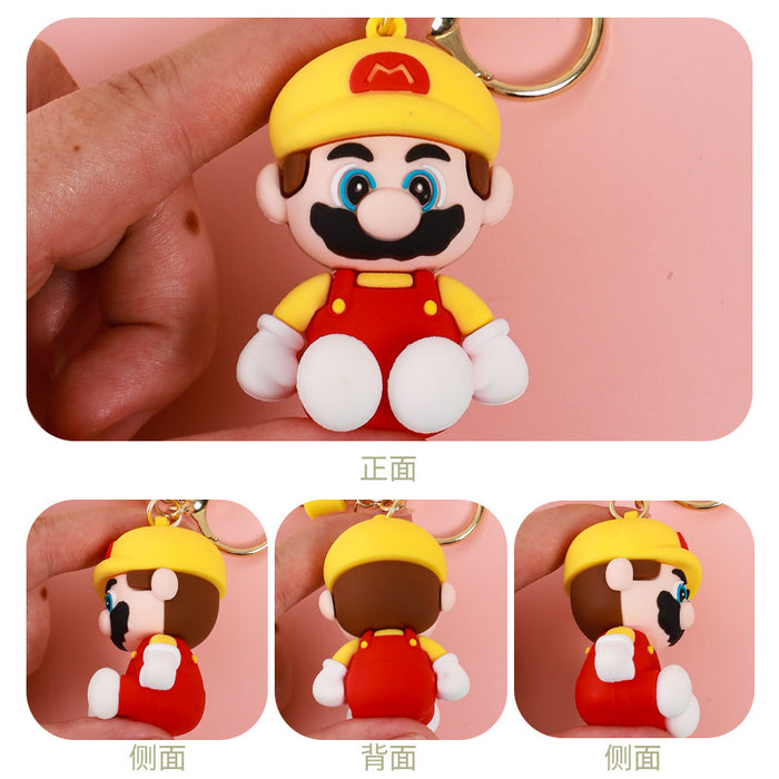 Wholesale Cartoon Doll Silicone Keychain JDC-KC-Benxin023