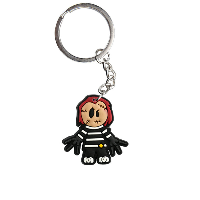 Wholesale  Cartoon PVC Keychain Pendant Fashion Accessory for Bags MOQ≥10