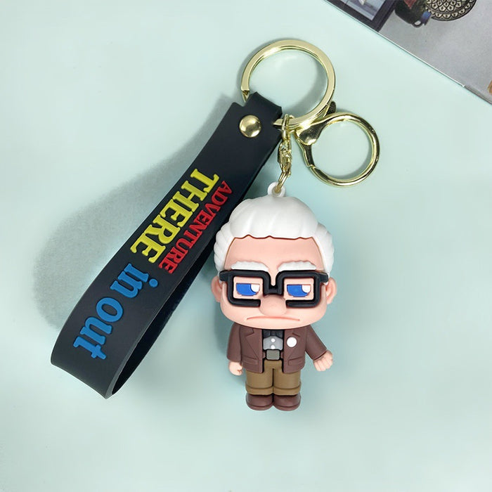 Wholesale Creative Cartoon PVC Soft Keychains JDC-KC-JinB012