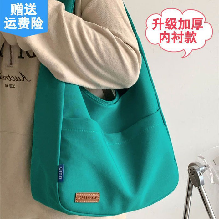 Wholesale Versatile Zebra Pattern Tutorial Bag Handbag Tote Bag Single Shoulder Canvas Bag