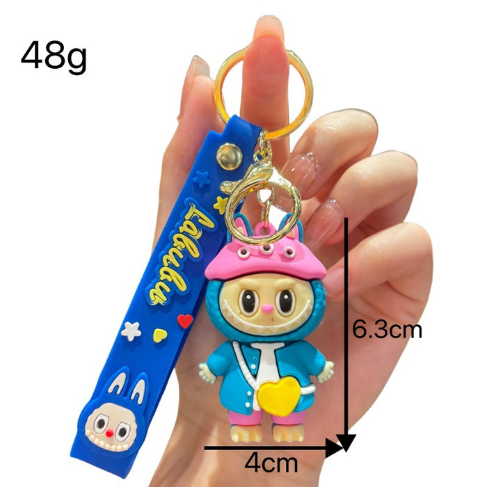 Wholesale New arrival cartoon cute cross-dressing funny doll bag keychain gift pendant