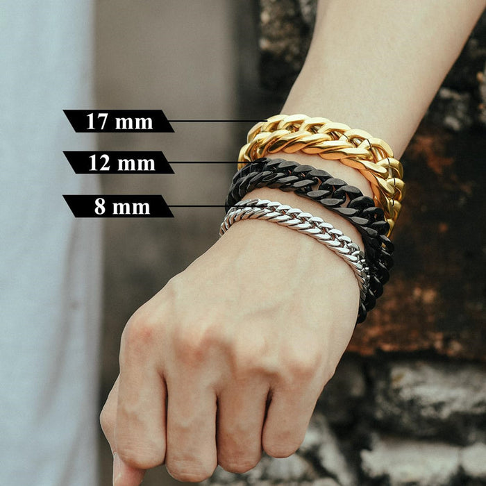 Wholesale Stainless steel bracelet trendy and versatile, simple bracelet
