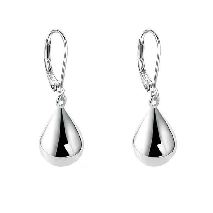 Wholesale Earrings with fashionable personality, light luxury, simple and niche design, high-end feeling, tear drop earrings