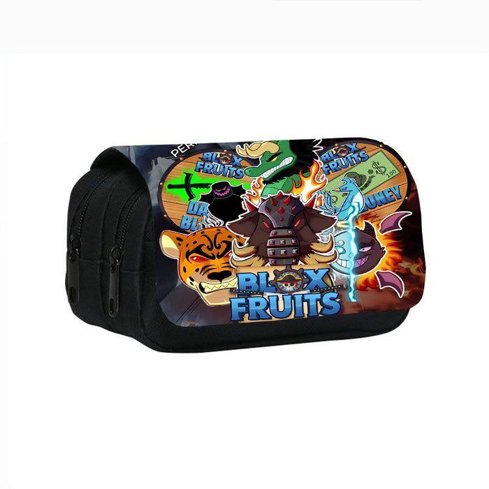 Wholesale printed double-layer pencil case pencil stationery box