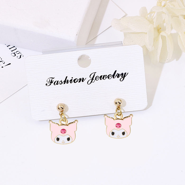 Wholesale Cartoon S925 Silver Ear Studs Boutique Resale Fashion Accessory MOQ≥2