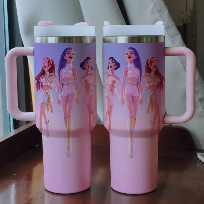 Wholesale K-POP Stainless Steel  Thermos ice bullies cup