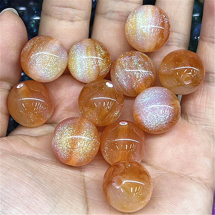 Wholesale 200pcs Acrylic Resin Cat Eye Beads JDC-BDS-Xiaox002