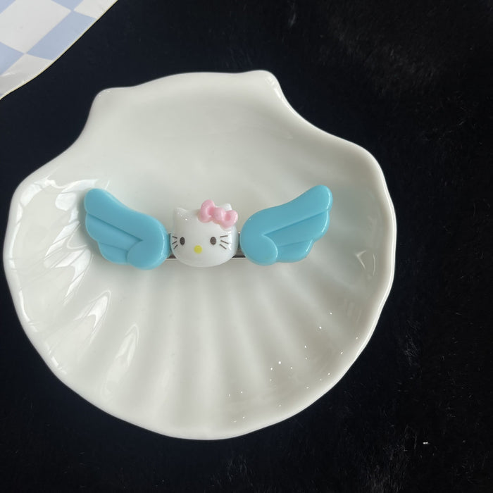 Wholesale Cute Wings Cartoon Plastic Hairpin (S) JDC-HC-ZhiX019