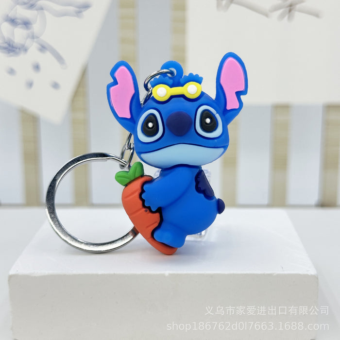 Wholesale Fruit Cartoon PVC Doll Keychain (F) JDC-KC-JiaA006