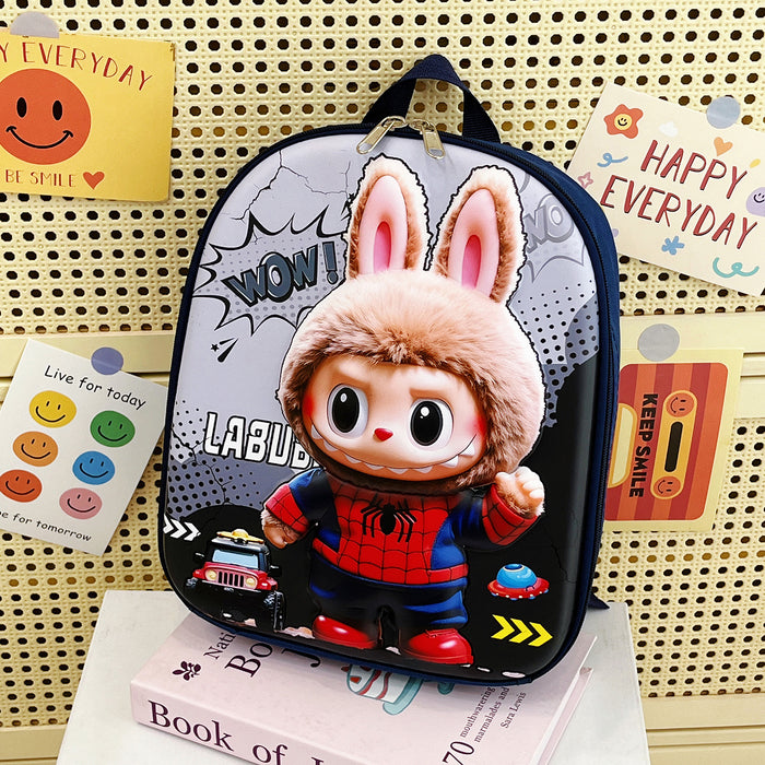 Wholesale Cute cartoon backpack for kindergarten boys and girls with cartoon dolls