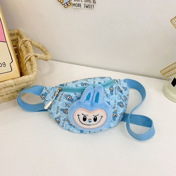 Wholesale New Fabric Children's Cartoon Chest Bag Cute Boys and Girls Baby Three-dimensional Shoulder Bag Kindergarten Lightweight Crossbody Bag JDC-SD-TMS006