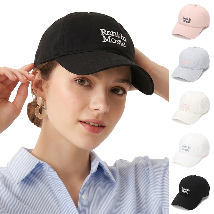 Wholesale Soft Top Embroidery Baseball Cap Korean Style Casual Sun Protection for Women