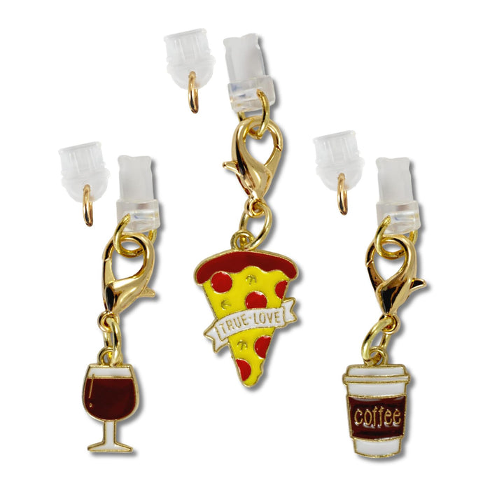 Wholesale Cute printed kitten Mobile Phone Stands charm