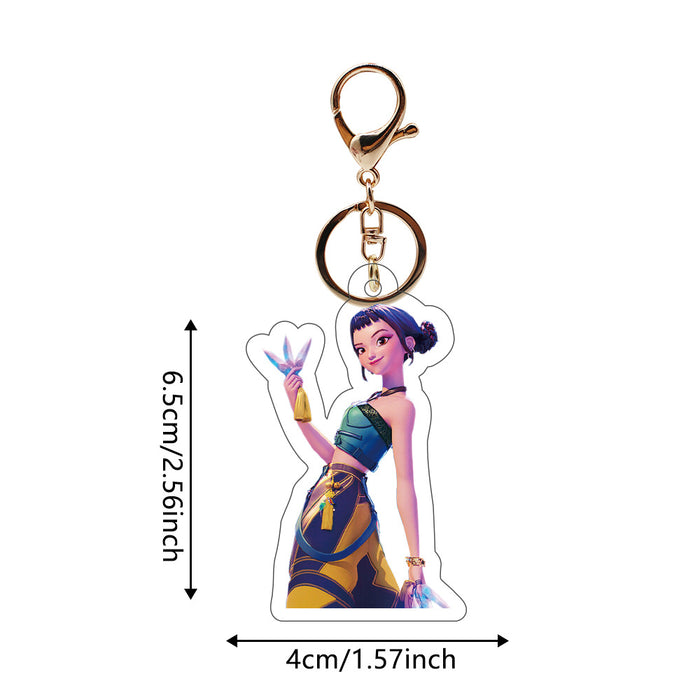 Wholesale KPOP Anime Movie Acrylic Keychain Pendant