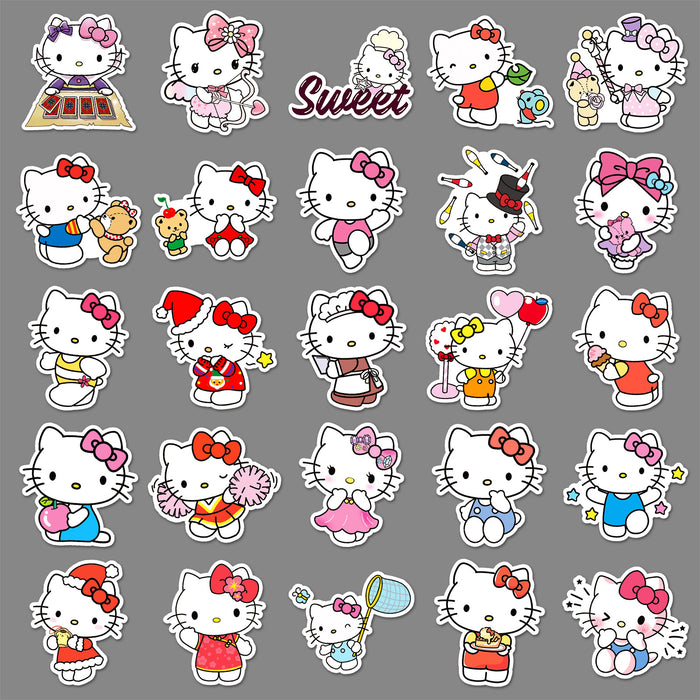 Wholesale 50pcs Cartoon Cute Graffiti Stickers