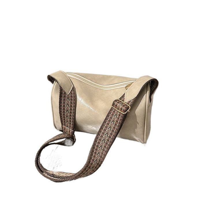 Wholesale Texture broadband fashionable retro shoulder bag and stylish crossbody bag