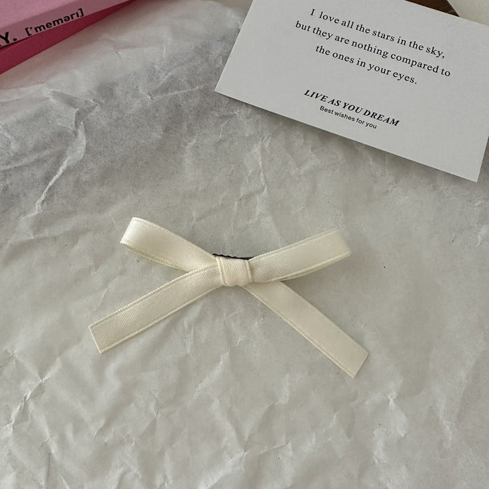 Wholesale 9cm Quality Polyester Cotton Multicolor Ribbon Bow Hairpin Side Clip Ballet Wind Fairy Butterfly Hair Decoration