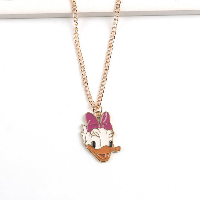 Wholesale Cartoon Alloy Pendant Necklace JDC-NE-FuYu019