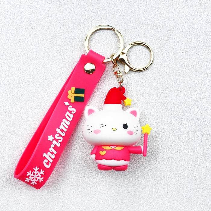 Wholesale PVC Cartoon Doll Keychain JDC-KC-WuYi270