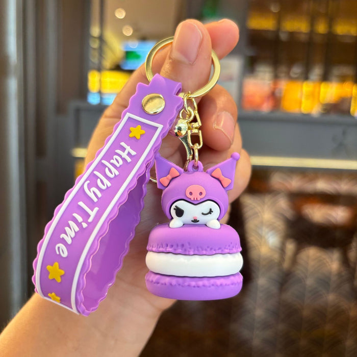 Wholesale Cartoon Silicone Anime Keychain JDC-KC-PengYu044