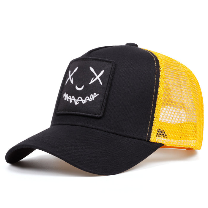 Wholesale Embroidered Smiley Baseball Hat Sun Hat