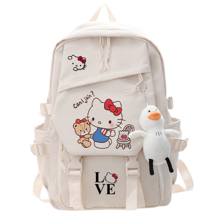 Wholesale Cat-themed large-capacity double-shoulder backpack for elementary school students