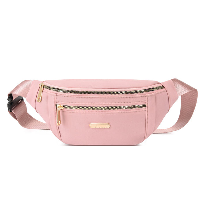 Wholesale Sports Shoulder Bag Multi-Layer Versatile Laser Waist Bag Chest Bag Crossbody Bag