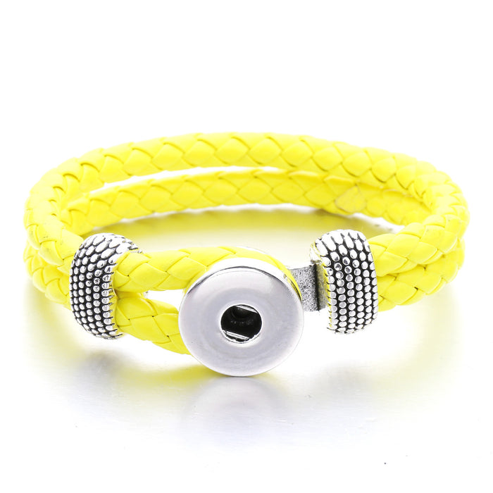 Wholesale bracelet leather bracelet thermal transfer DIY bracelet