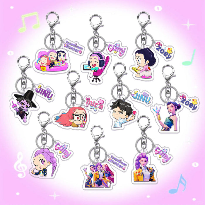 Wholesale Kpop Custom Acrylic DIY Keychains