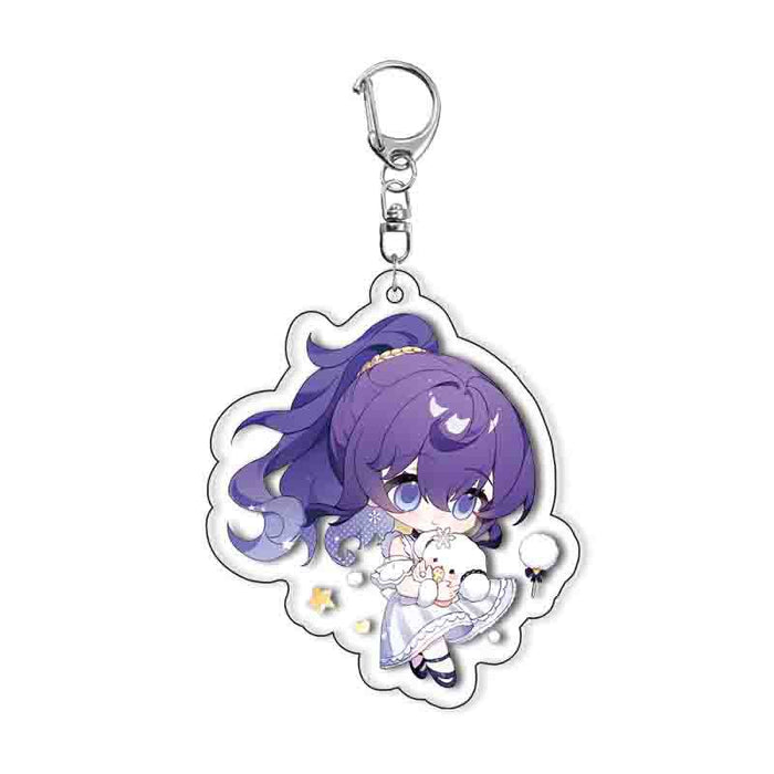 Wholesale Layered Acrylic Keychain - Anime Peripheral Cartoon Pendant