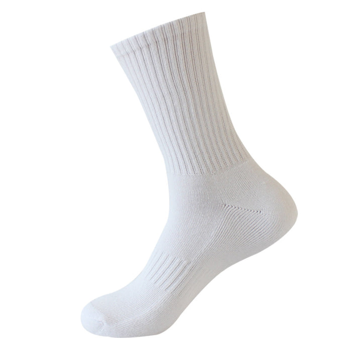 Wholesale Woolen loop socks, warm and thick cotton socks, high elastic middle tube socks, towel bottom sports socks