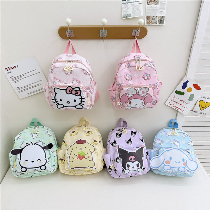 Wholesale children's schoolbag cartoon cute boys and girls burden reduction kindergarten schoolbag children backpack