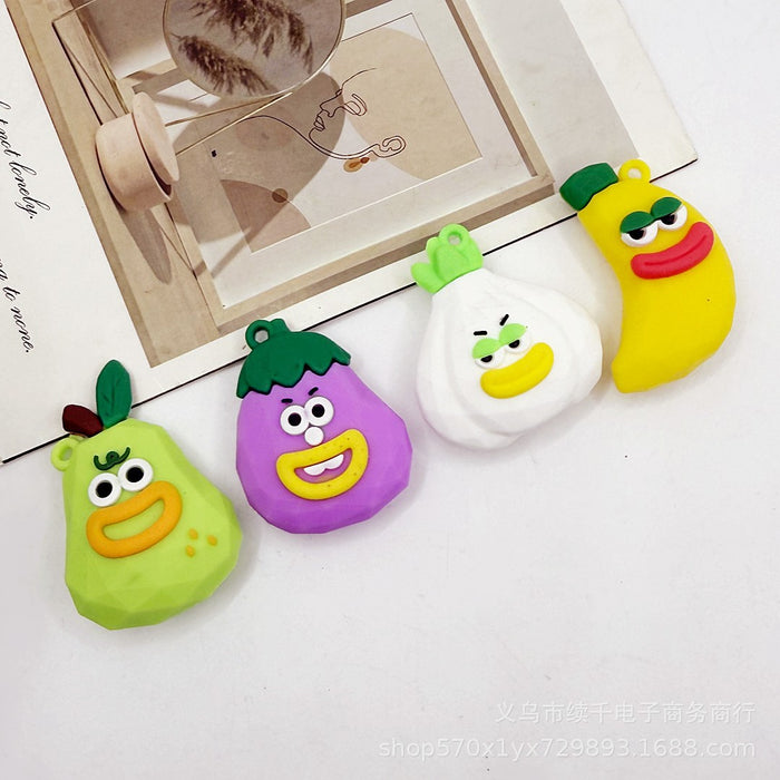 Wholesale Cartoon and funny keychain pendant, figurine blind box, handmade accessory keychain