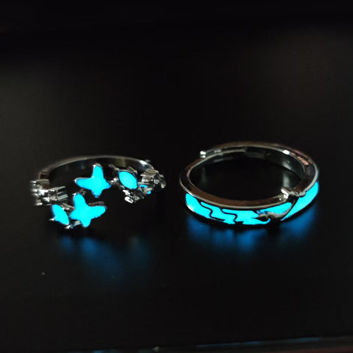 Wholesale Butterfly Ring Enamel Ring
