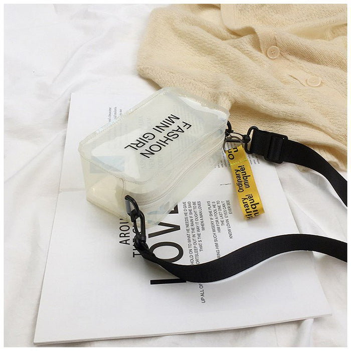 Wholesale New Small Bag Transparent Handheld Shoulder Cross Shoulder Chain Bag