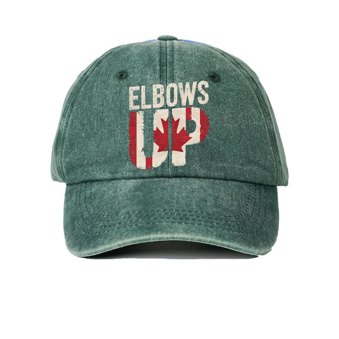 Wholesale Washed retro printed baseball cap and duckbill cap