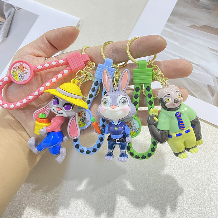 Wholesale Cute cartoon keychains  bags  accessories