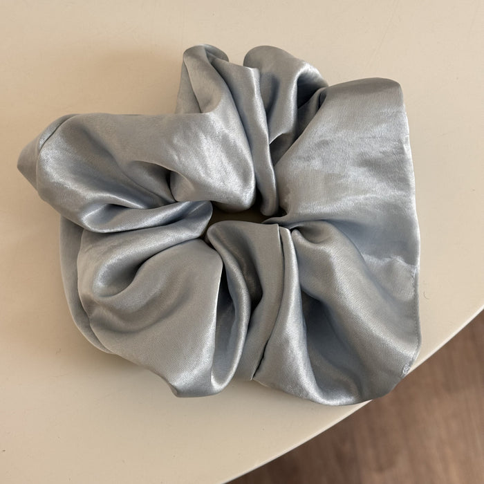 Wholesale Beautiful Glossy Satin Large Intestine Hair Ring Advanced Temperament Rope