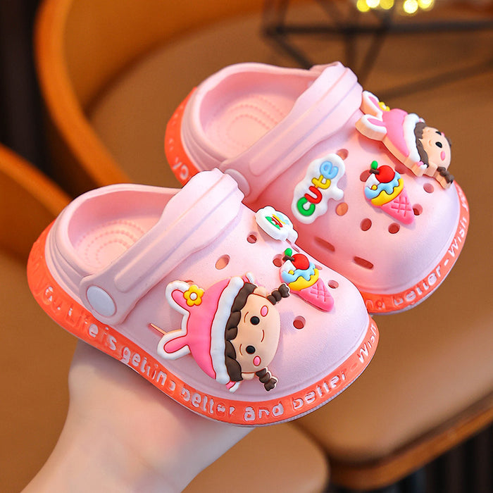 Wholesale slippers summer indoor non-slip cute cartoon babys' sandals