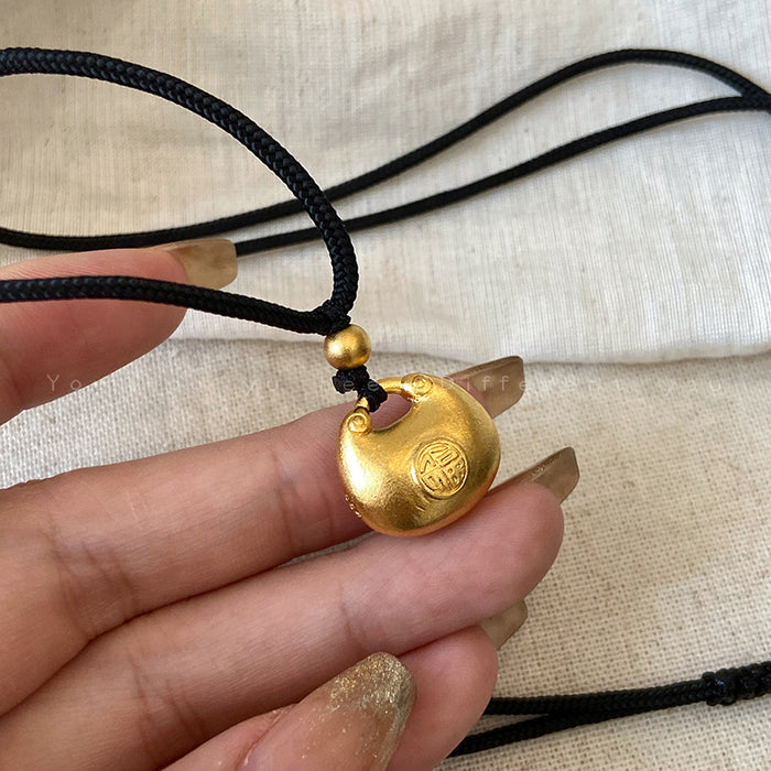 Wholesale Necklace imitation gold pendant alloy accessory