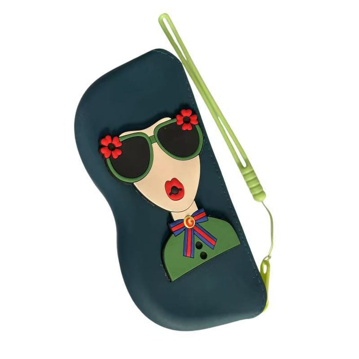 Wholesale Cute Sunglasses Storage Bag Portable Glasses Case