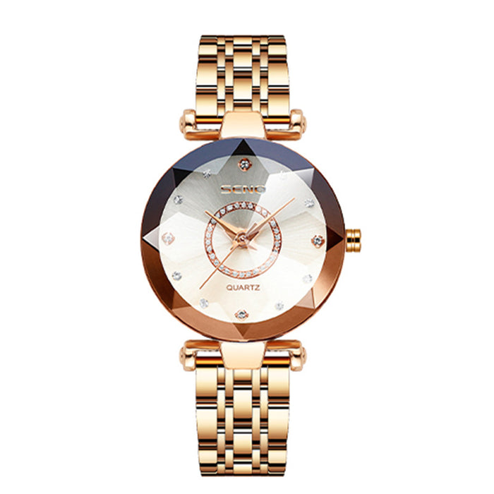 Wholesale Quartz Watch Diamond Steel Band Women's Watch JDC-BT-TSR003