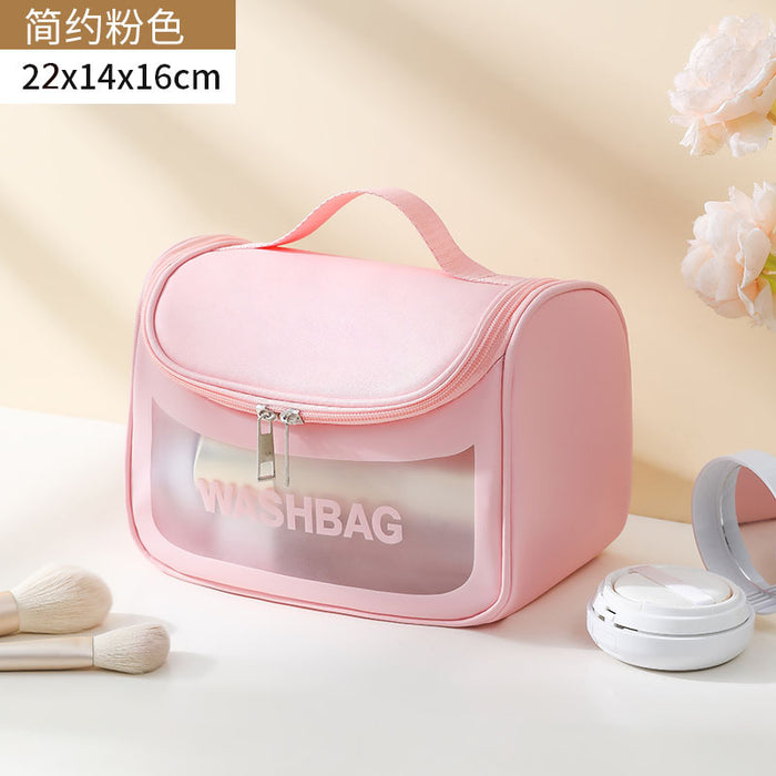 Wholesale Cosmetic bag large capacity cosmetic storage bag portable waterproof toiletry bag