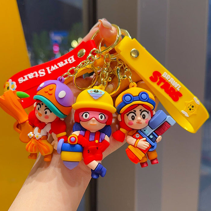 Wholesale key chain cartoon doll car key chain accessories