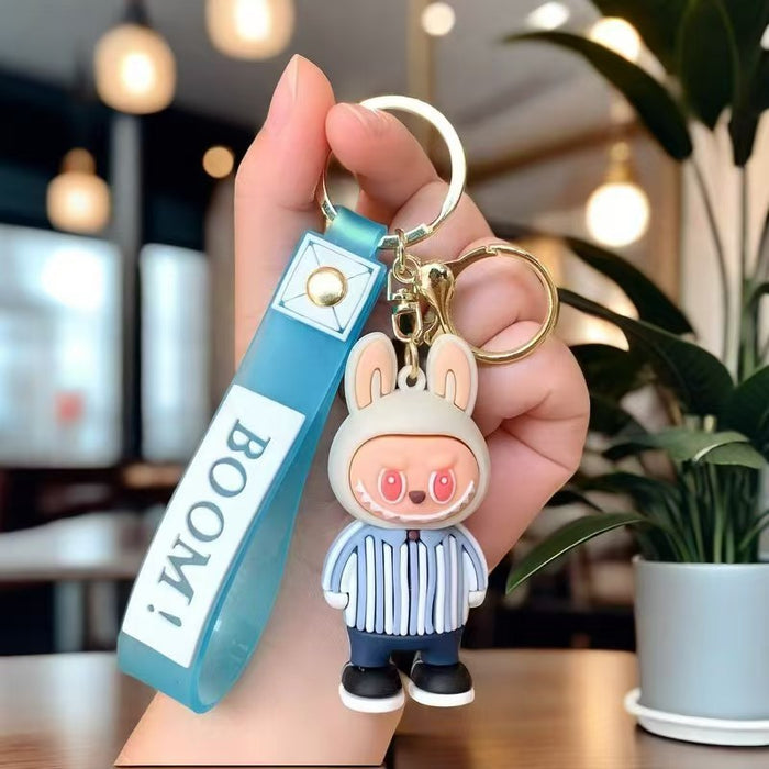 Wholesale Plush plush Keychain School Bag Pendant Key Chain Boys Gift