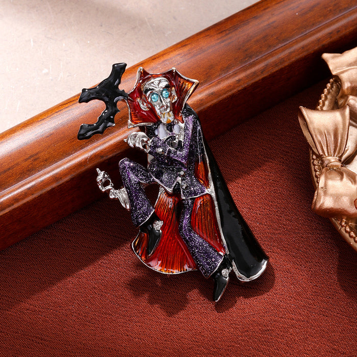 Wholesale Magician brooch clothing accessories collar suit accessories pin clown corsage